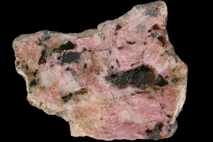 Polished Cobaltoan Calcite Slab - Congo #184010